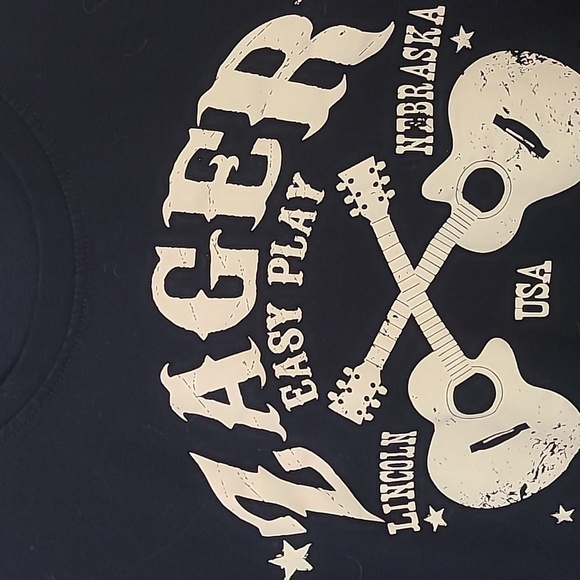 Zager Guitars shirt, NEW, XL - Picture 2 of 6